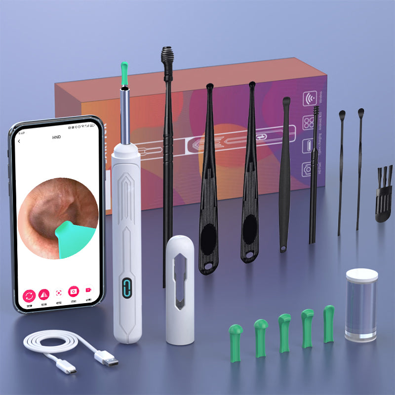 Reliable and Safe Ear Wax Cleaner Otoscope with HD Camera