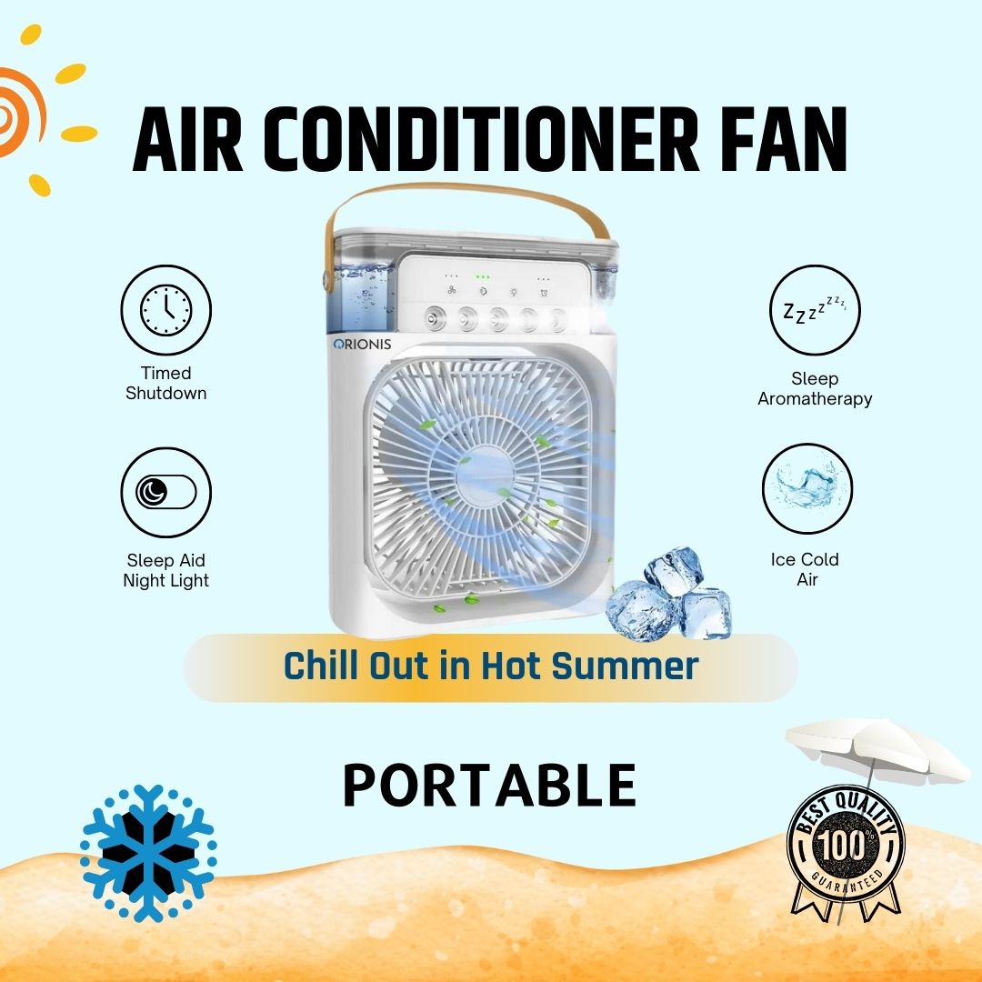 Portable Air Conditioner Fan Humidifier