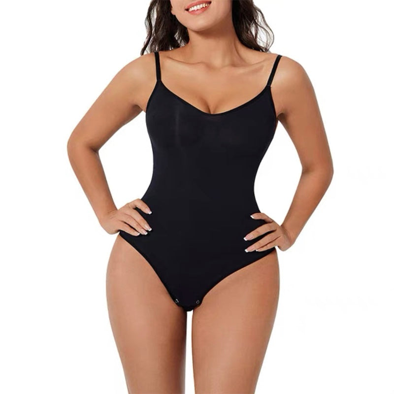 Women's Shapewear with Corset and Push Up Bra