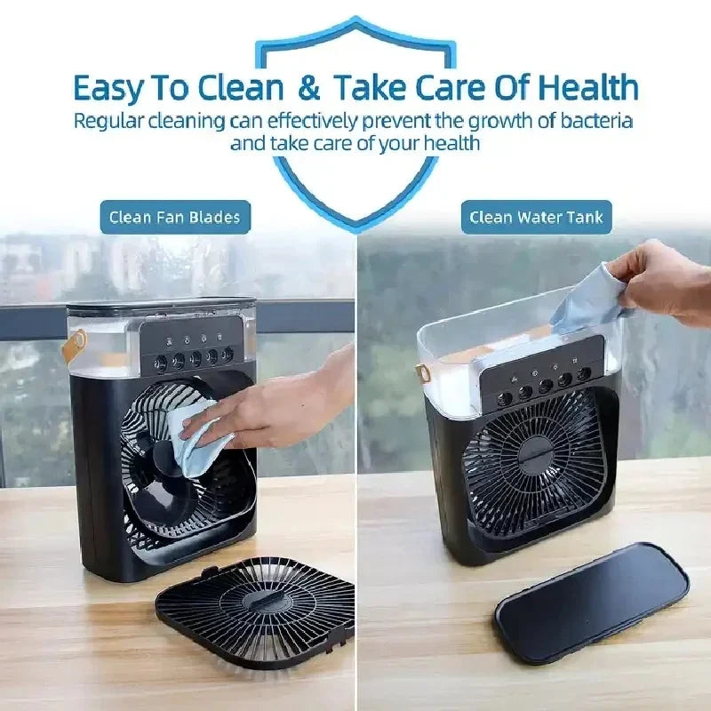 Portable Air Conditioner Fan Humidifier