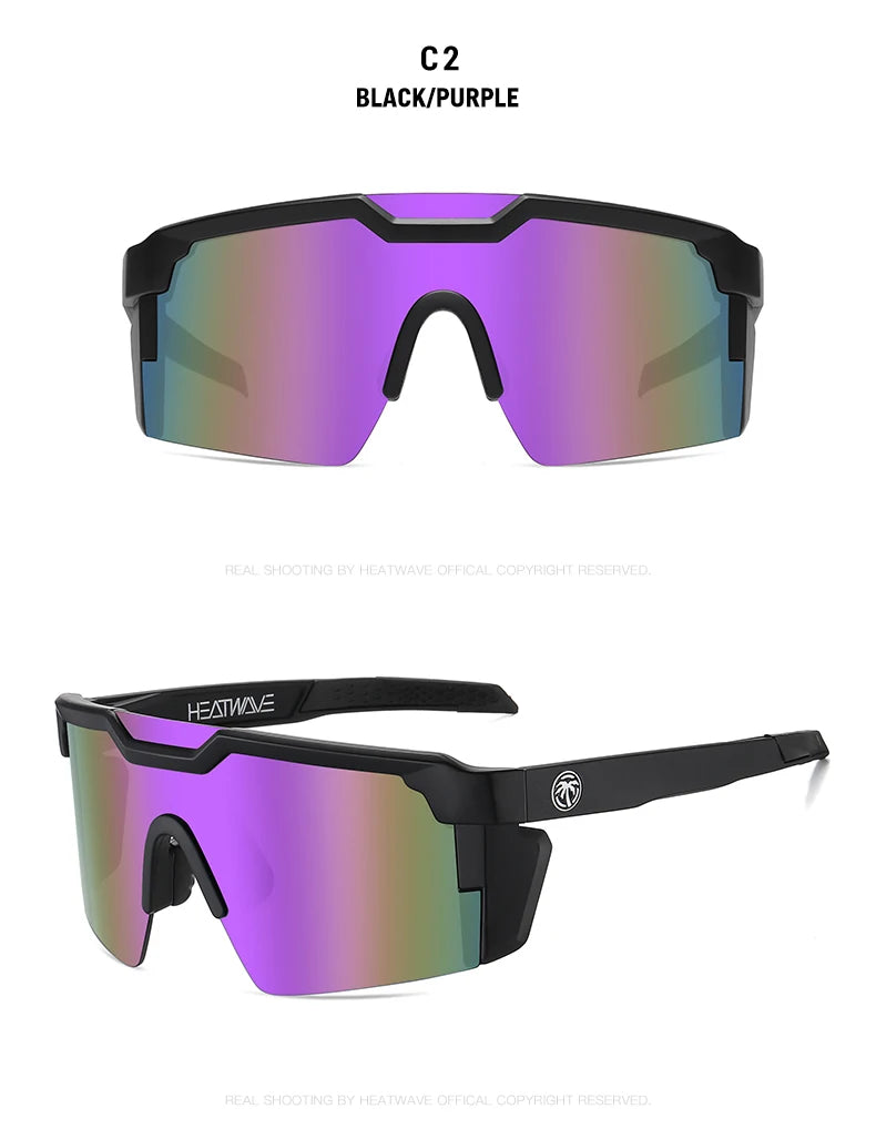 Polarized Heat Wave Sunglasses Sports Glasses Premium Quality UV400 Protection Ultimate Style